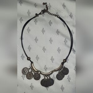 Chicos Coin necklace
